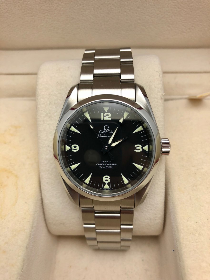 SOLD - Omega Railmaster 2504.52 - 36mm 