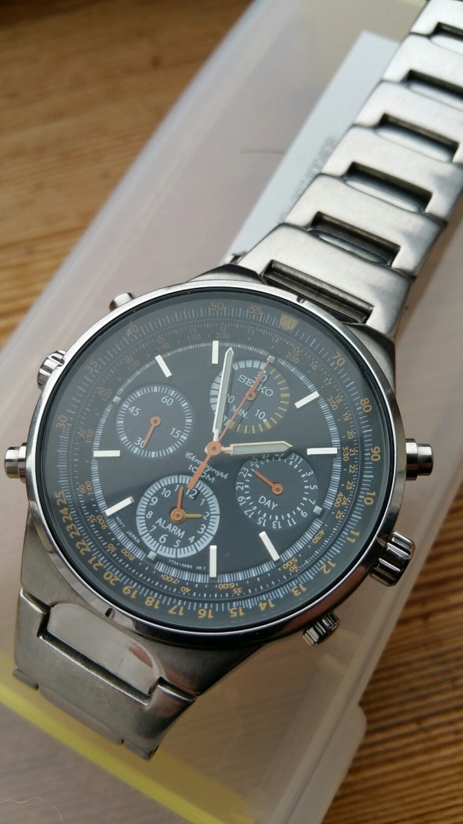 ANOTHER Seiko 7T34 Flighty comes to stay Omega Forums