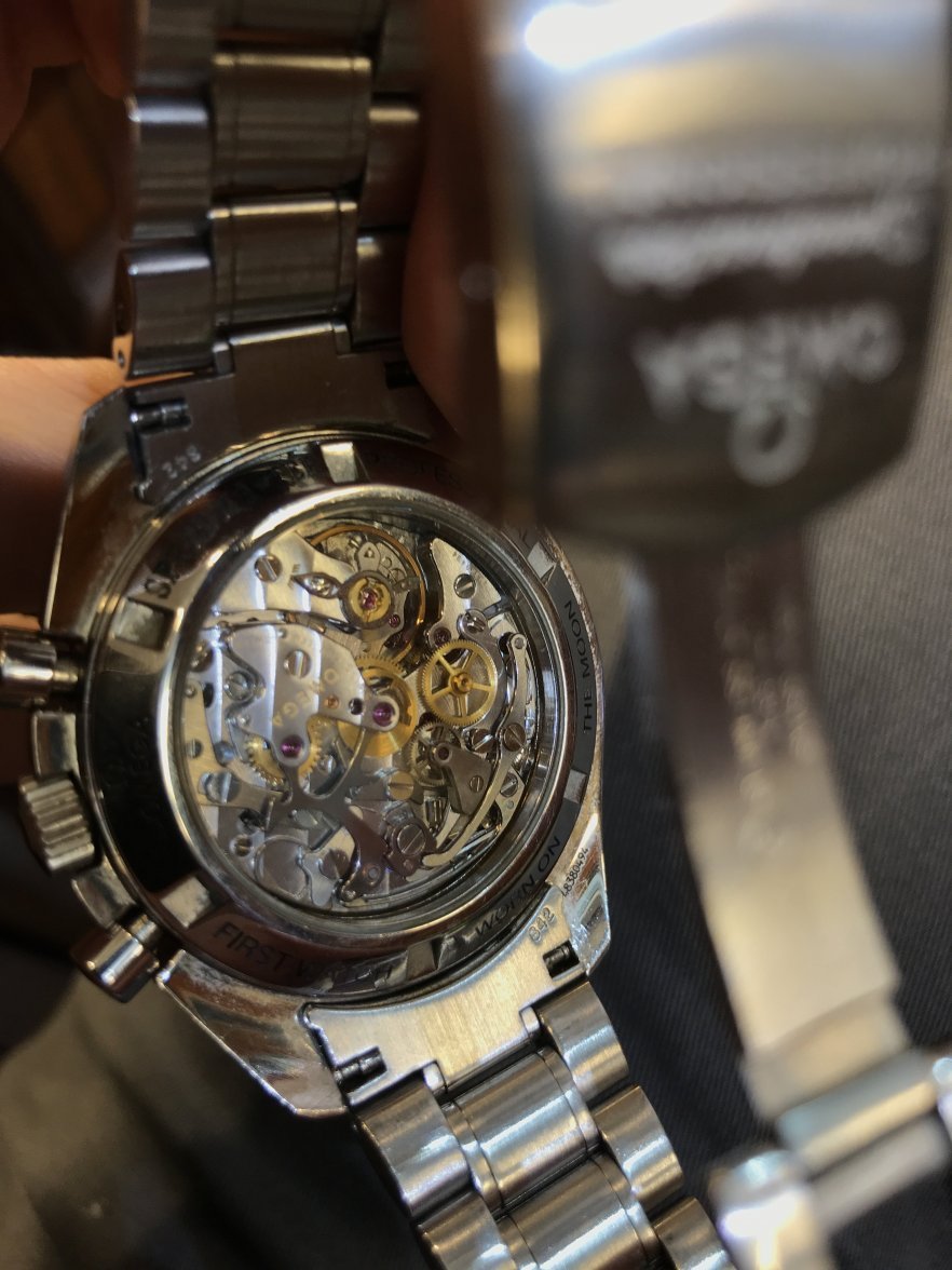 Thoughts on this display caseback speedy appreciated | Omega Forums