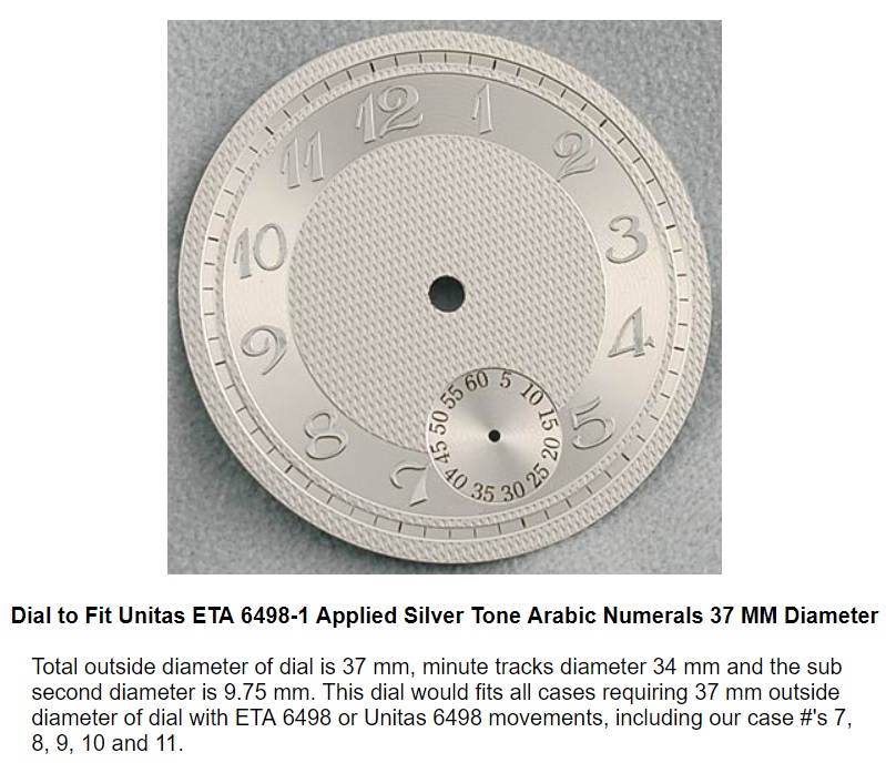 Ottofrei 6498-1 dial - looks like PP 5196P.jpg