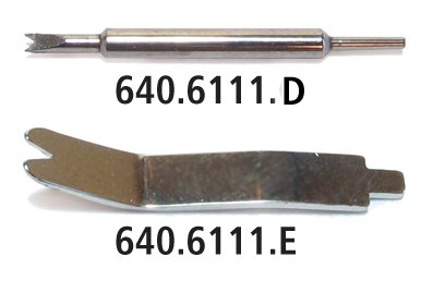 Horizontal Bergeon tool for removing and inserting watch strap