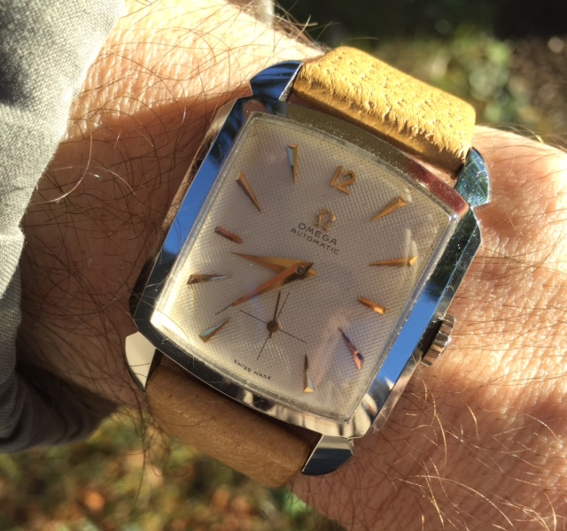 omega square watch vintage