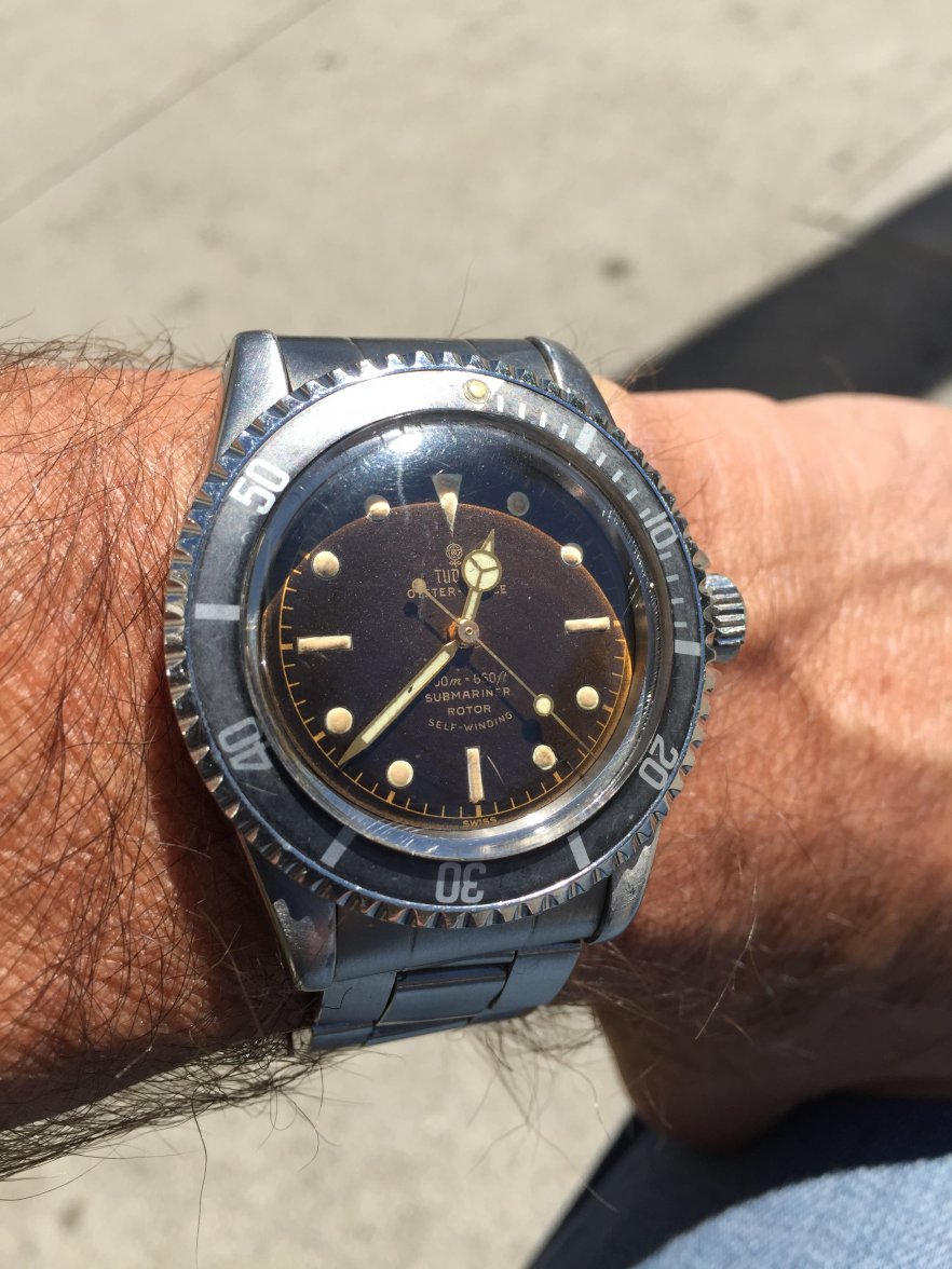 Tudor Sub in the sun.JPG