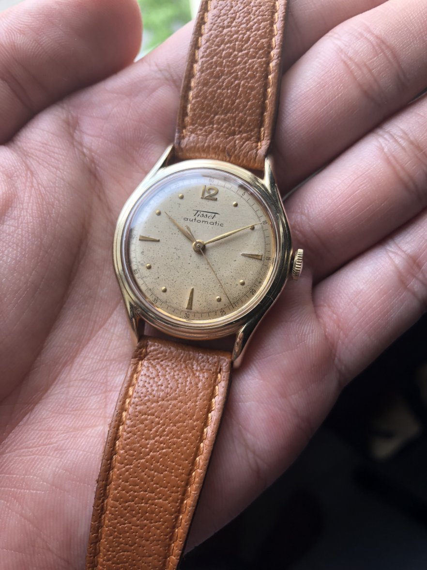 Vintage tissot with bumper movement Omega Forums