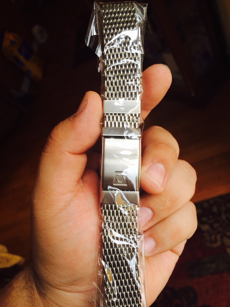 SOLD - Omega Sharkmesh bracelet 20MM lug | Omega Forums