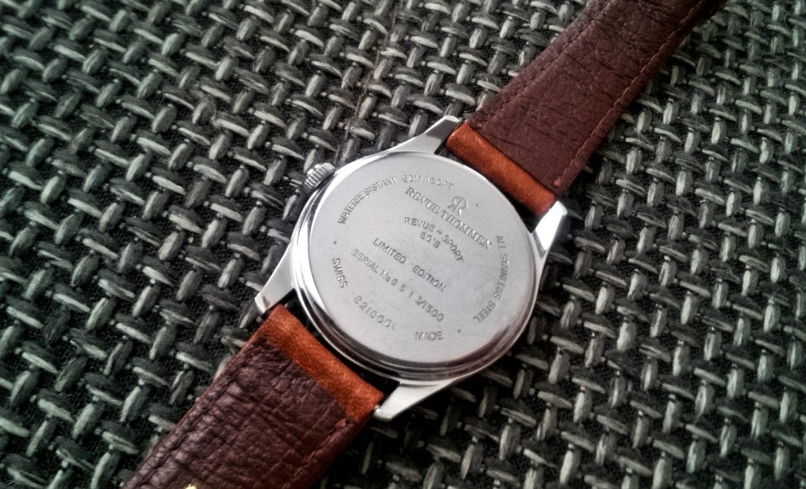 SOLD - Revue Thommen Revue-Sport 50's Limited Edition Serviced