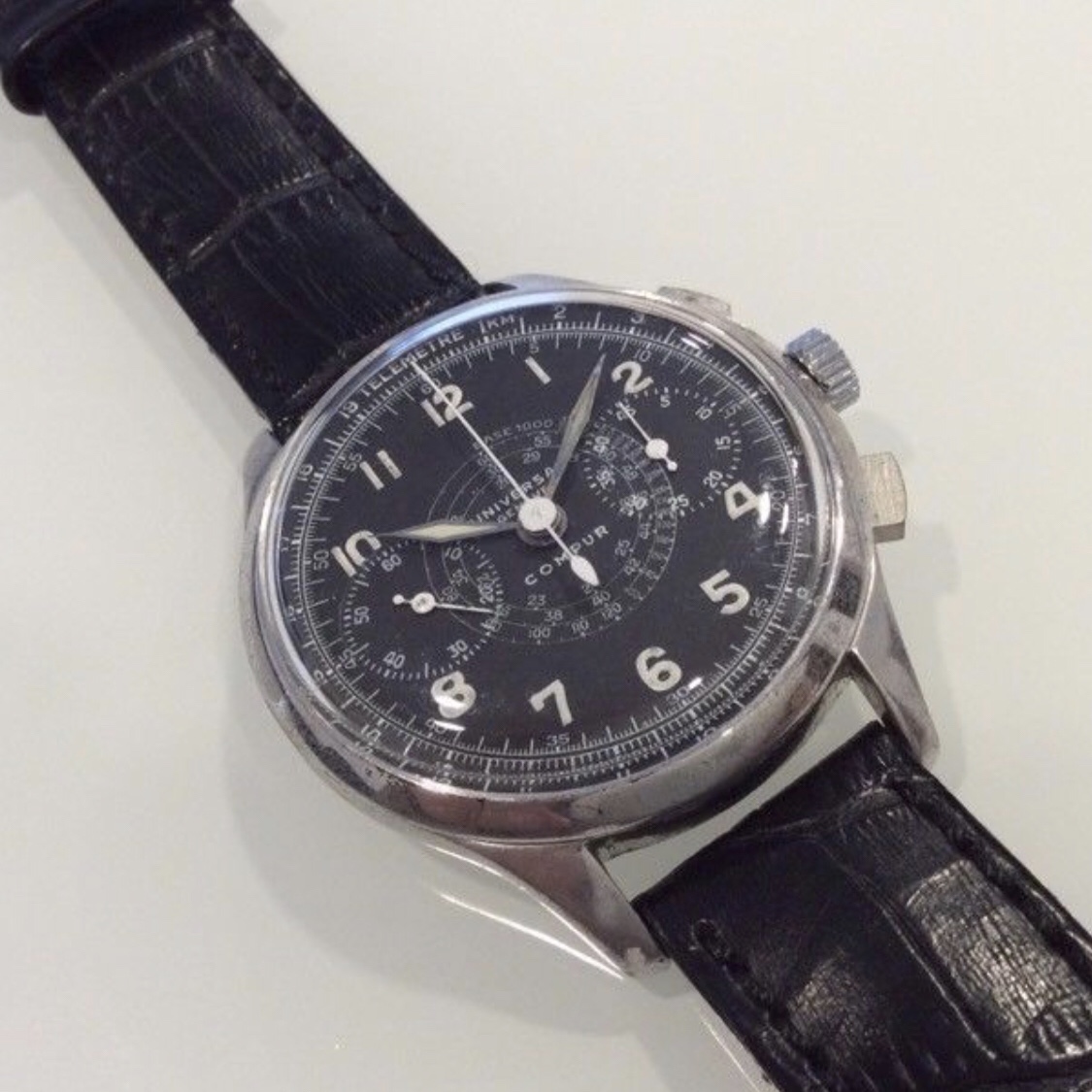 Help: Universal Geneve Compur Black Snail Dial | Omega Forums