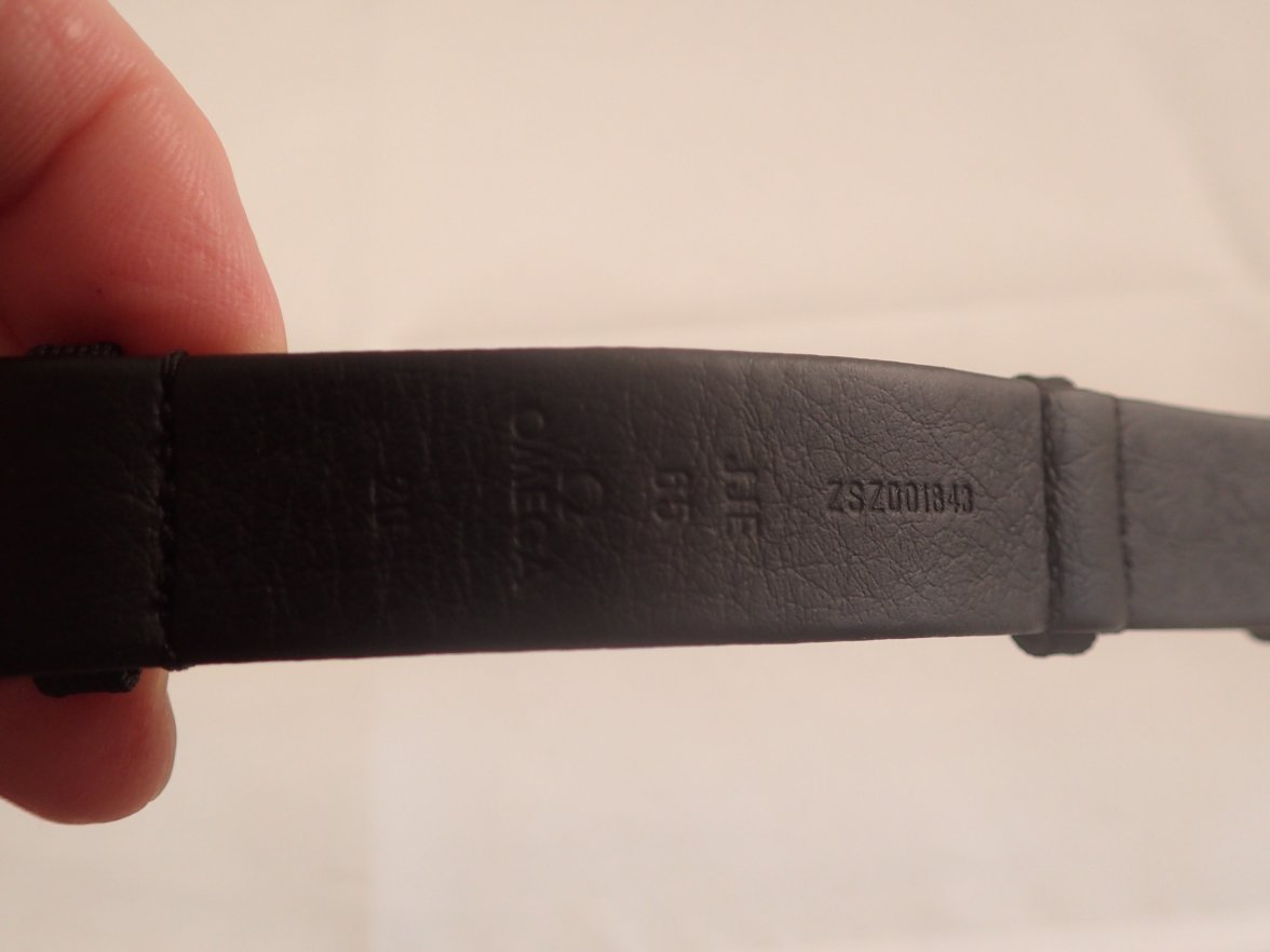 WITHDRAWN Omega Black Coated Nylon Fabric NATO Strap REDUCED Omega