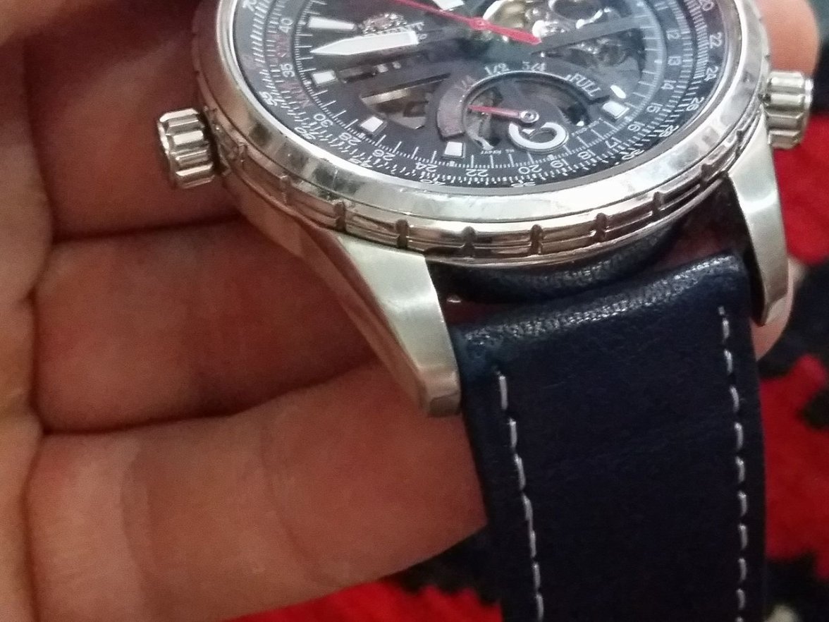 Orient Rally Watch SOLD - Orient Rally Semi Skeleton automatic | Omega Watch Forums