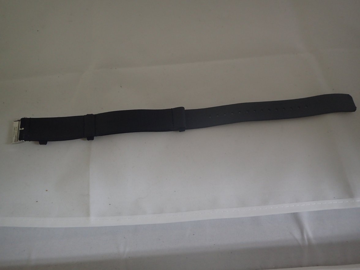 WITHDRAWN Omega Black Coated Nylon Fabric NATO Strap REDUCED Omega