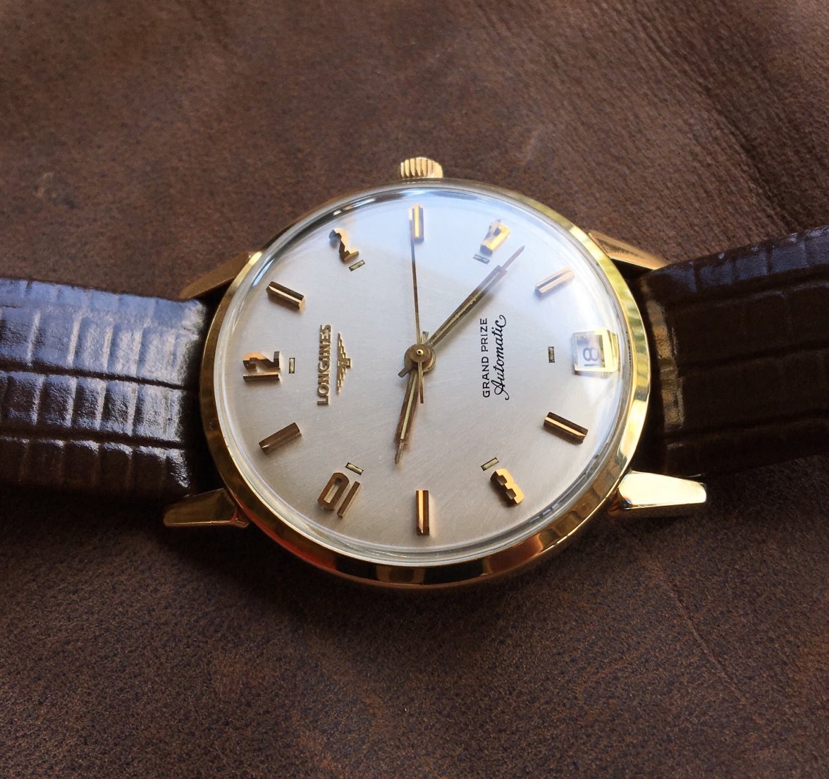 SOLD - 1966 Longines Admiral Grand Prize Automatic, Excellent, $650 ...