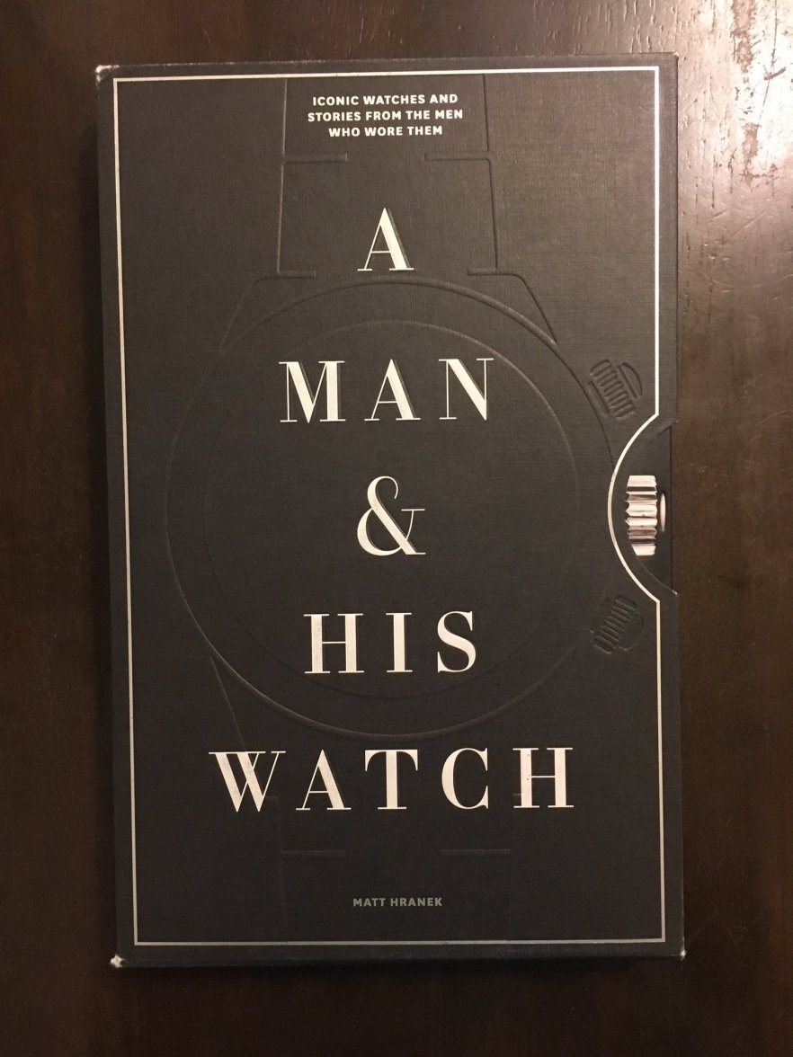 a man & his watch book