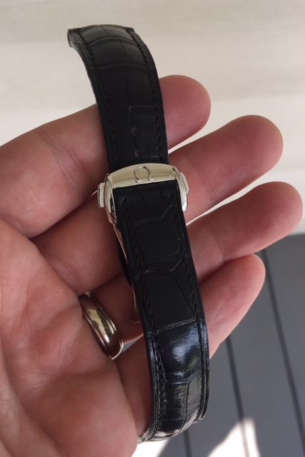 SOLD - Omega OEM Alligator Strap - 20/16 - $75 | Omega Forums