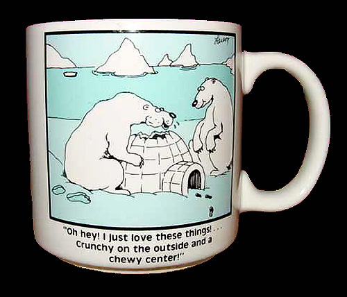 Coffee Mug - Far Side Polar Bear Crunchy.jpg