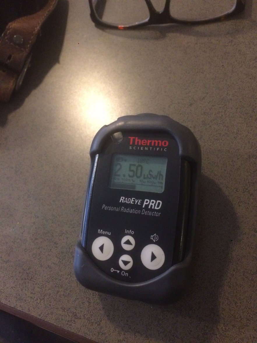 Radium Geiger Counter Measurements Omega Forums