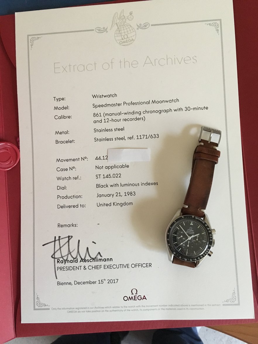 1971? speedmaster moon watch | Omega Watch Forums