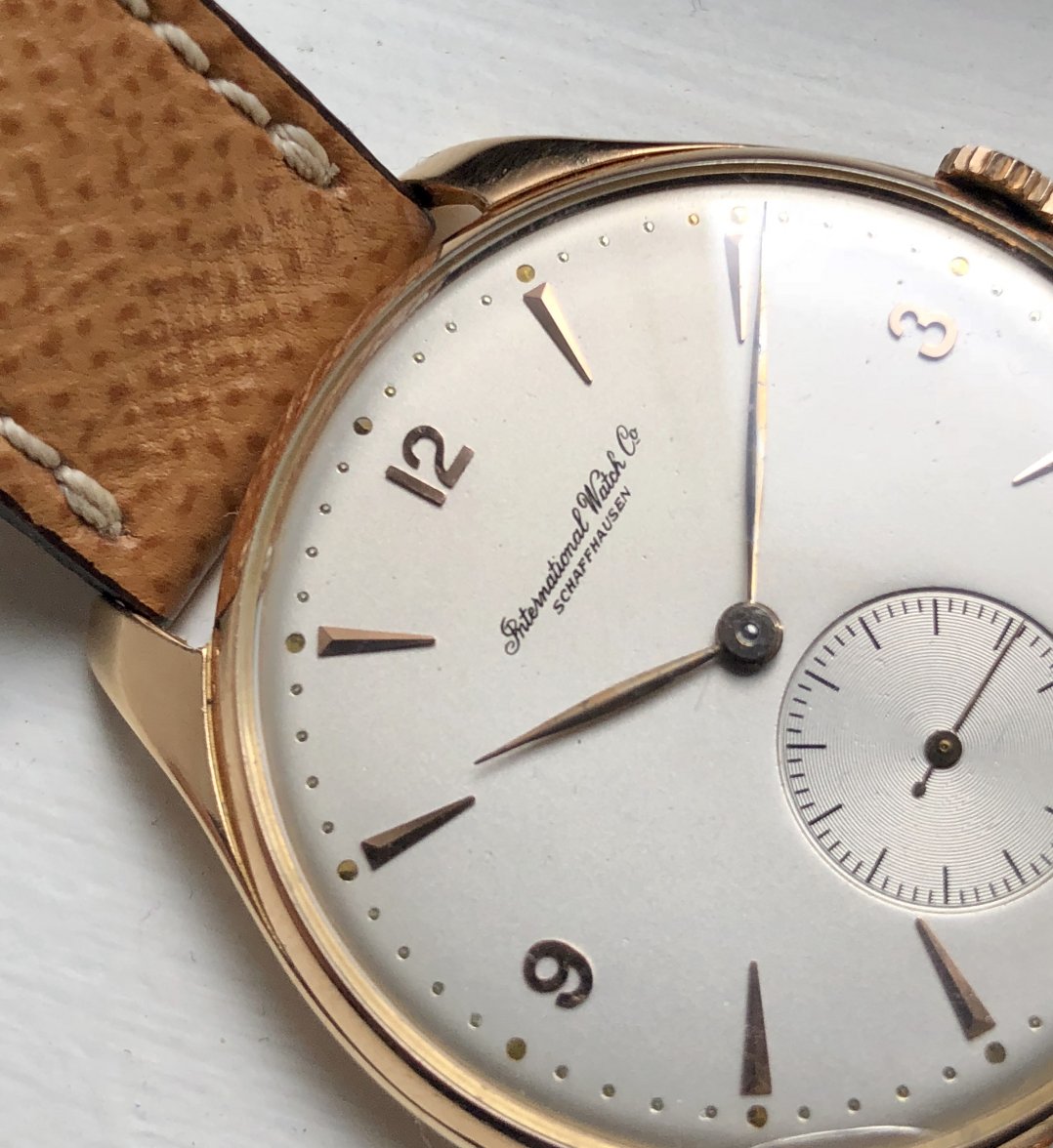 SOLD - IWC 18kt Rose Gold Calibre 88 - 37mm | Omega Forums