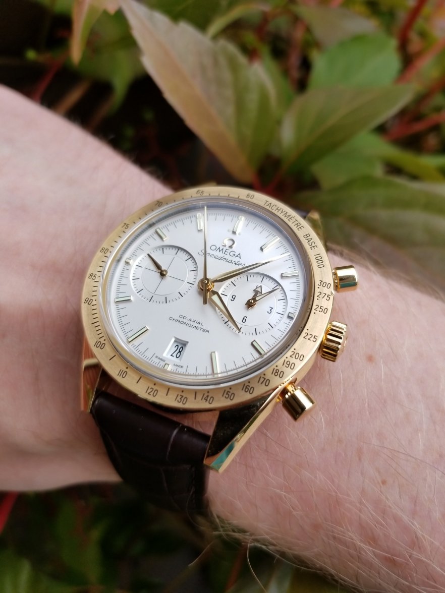 FSOT - Omega speedmaster 57 yellow gold!! Complete | Omega Forums