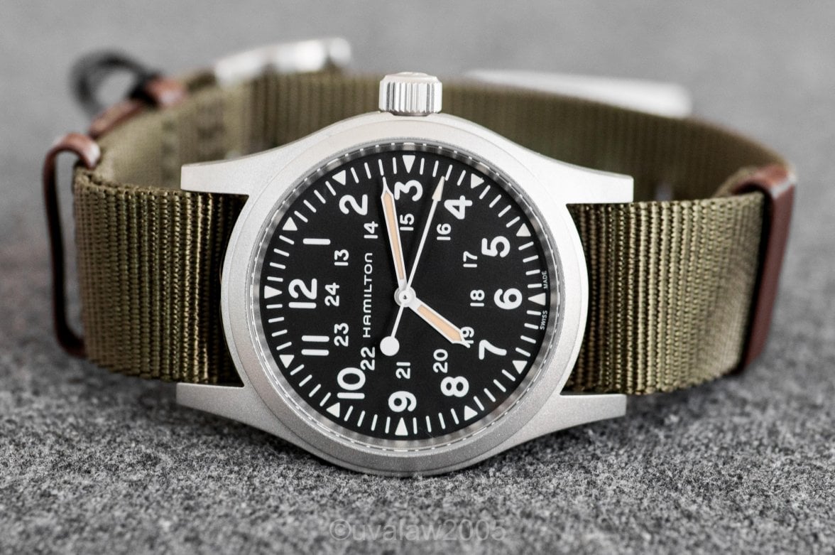hamilton khaki field 38mm mechanical