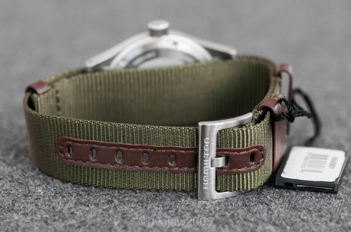 hamilton khaki field mechanical 38mm lug to lug