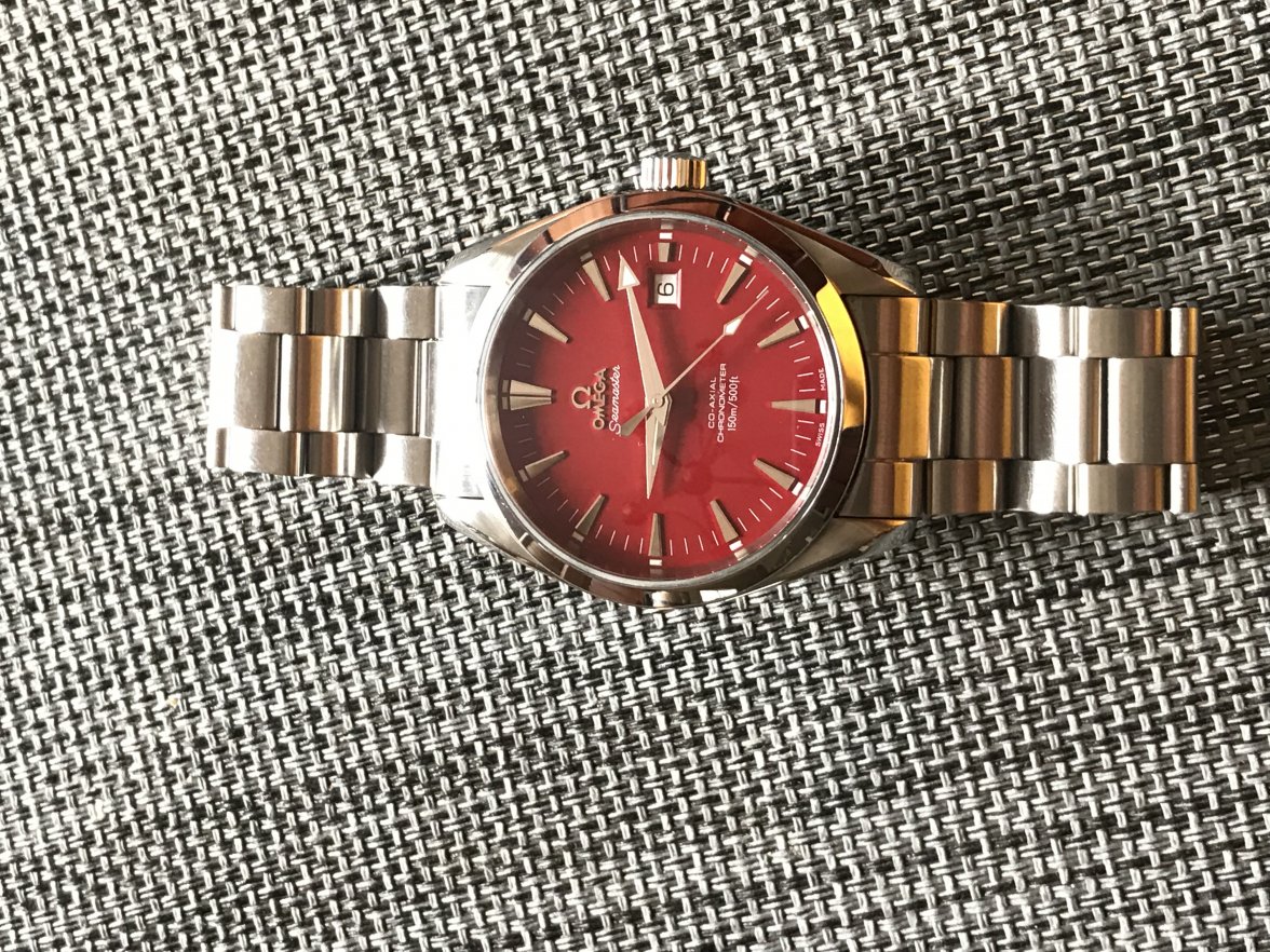 red dial omega