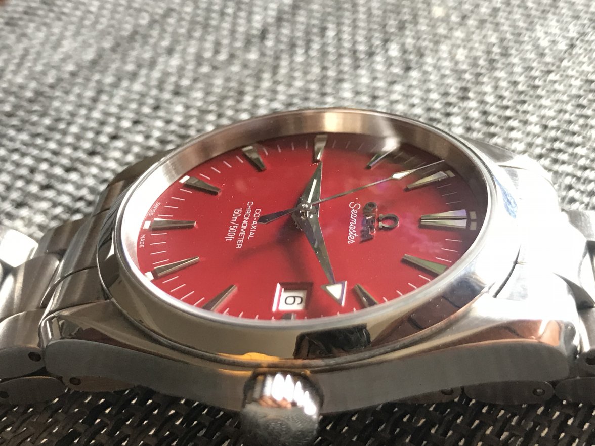 red dial omega