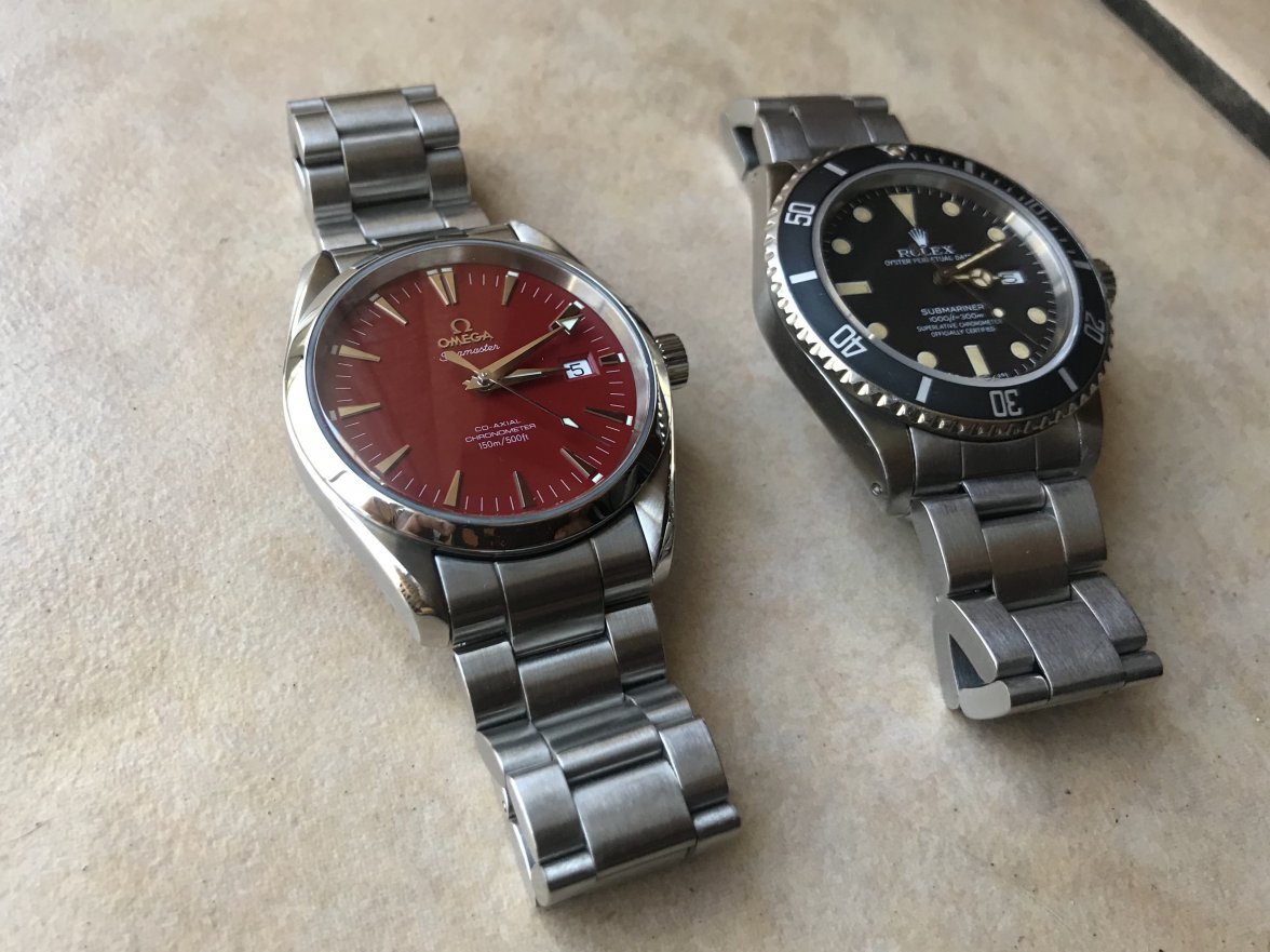 red dial omega