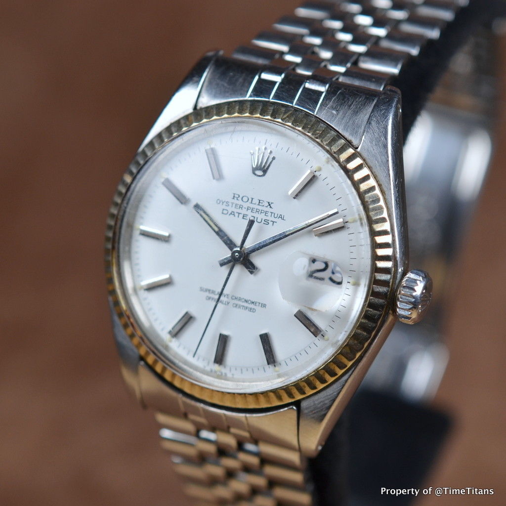 FS - Rolex Datejust 1601 White Dial | Omega Forums