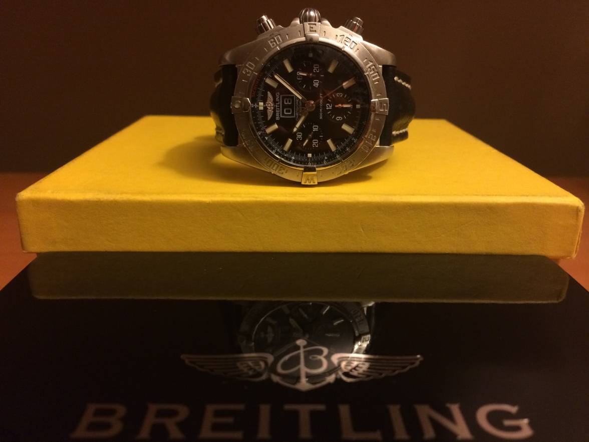 Breitling blackbird hotsell big date