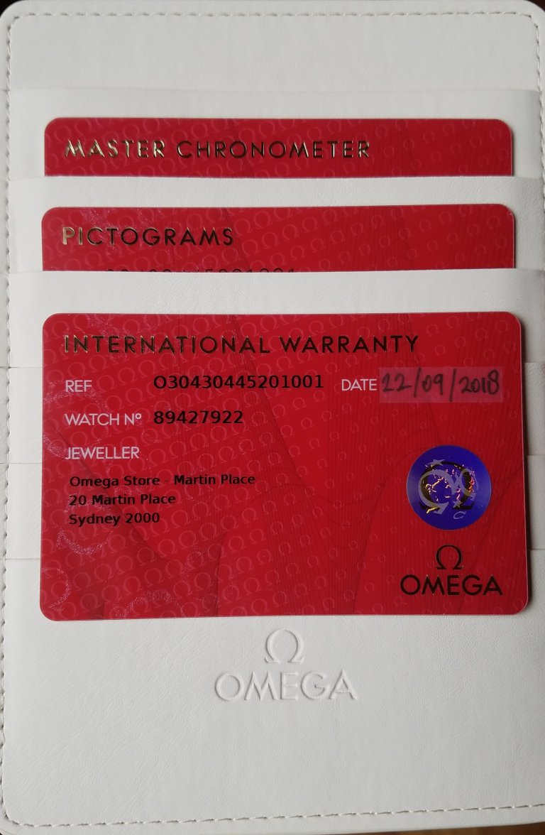 omega 5 year warranty