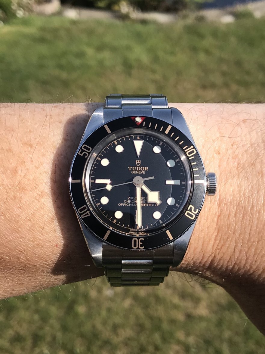 Tudor Black Bay 58 Weight on bracelet Omega Forums