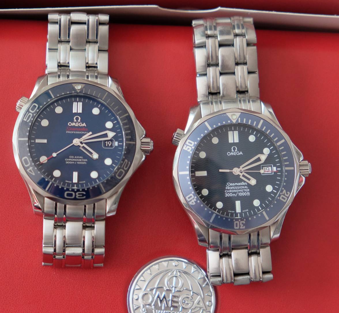 2006 vs 2014 Omega Seamster 