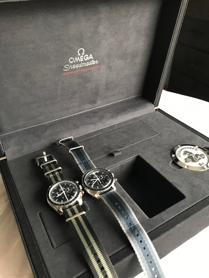 Hesalite vs Sapphire Speedmaster Pro (Pics) | Omega Forums