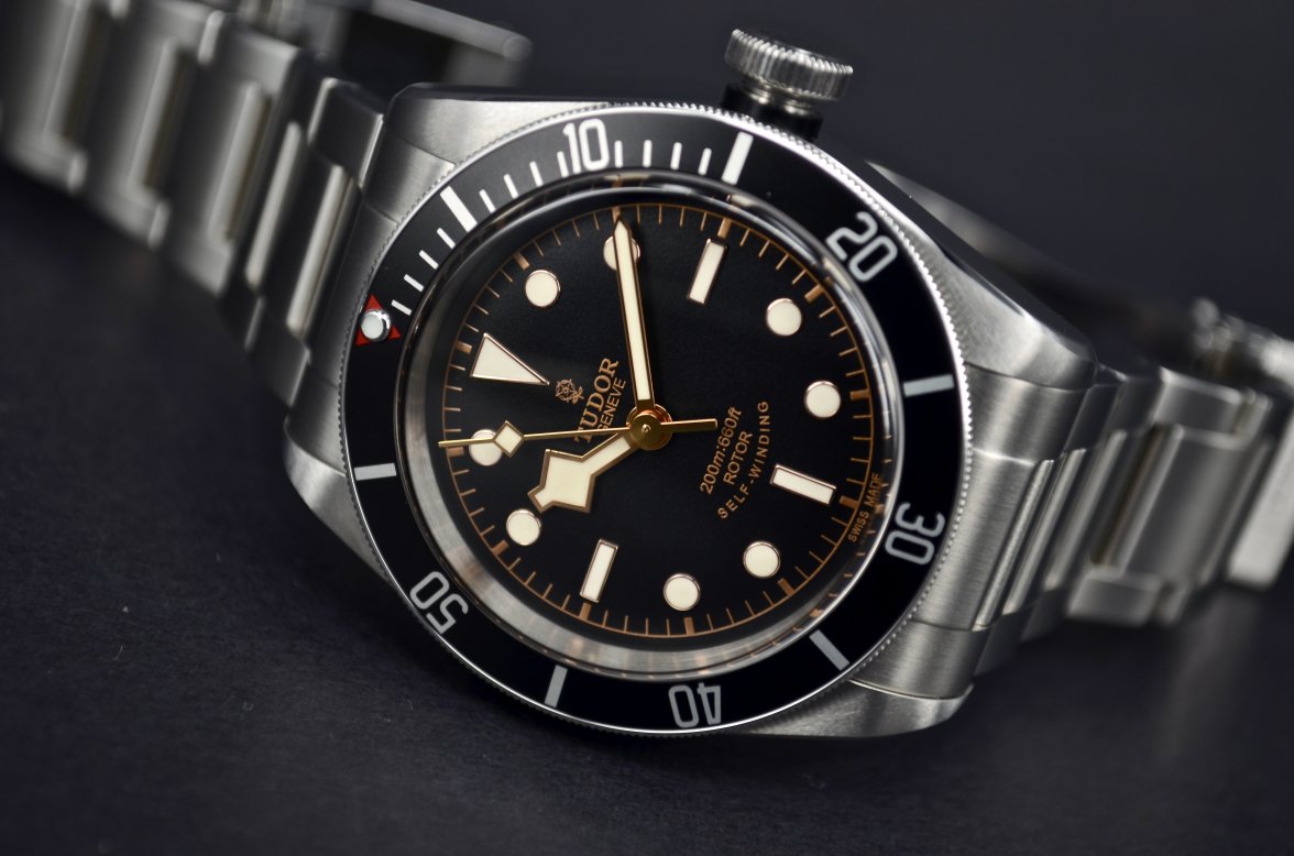 SOLD - 2015 Tudor Heritage Black Bay 'Rose' 79220N | Omega Forums