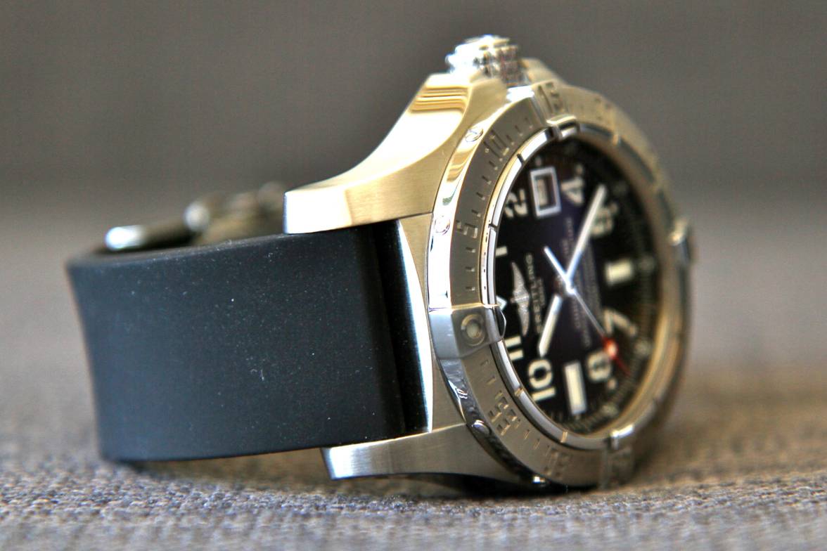 Breitling avenger outlet seawolf rubber strap