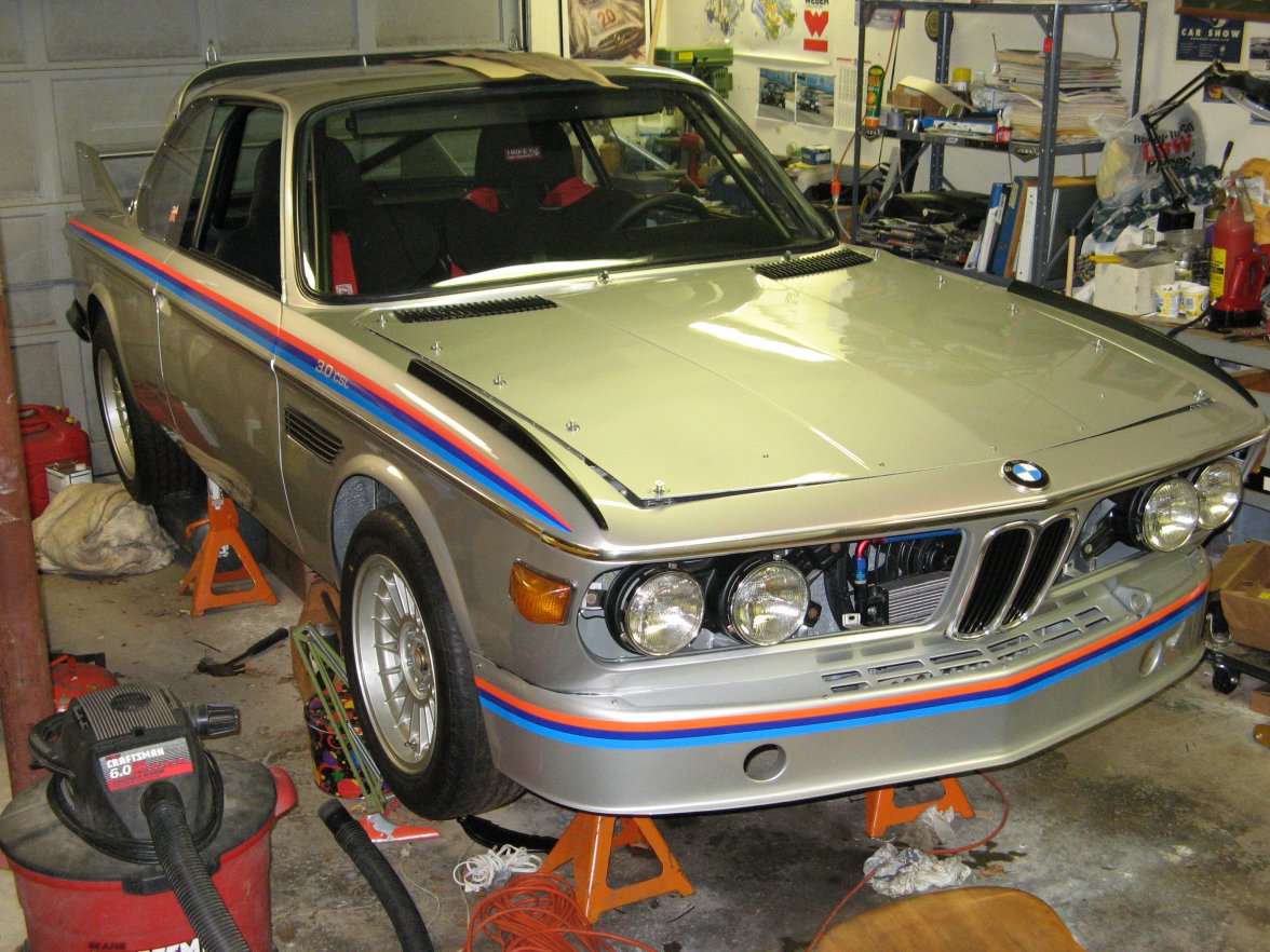 Coupe on jackstands.JPG