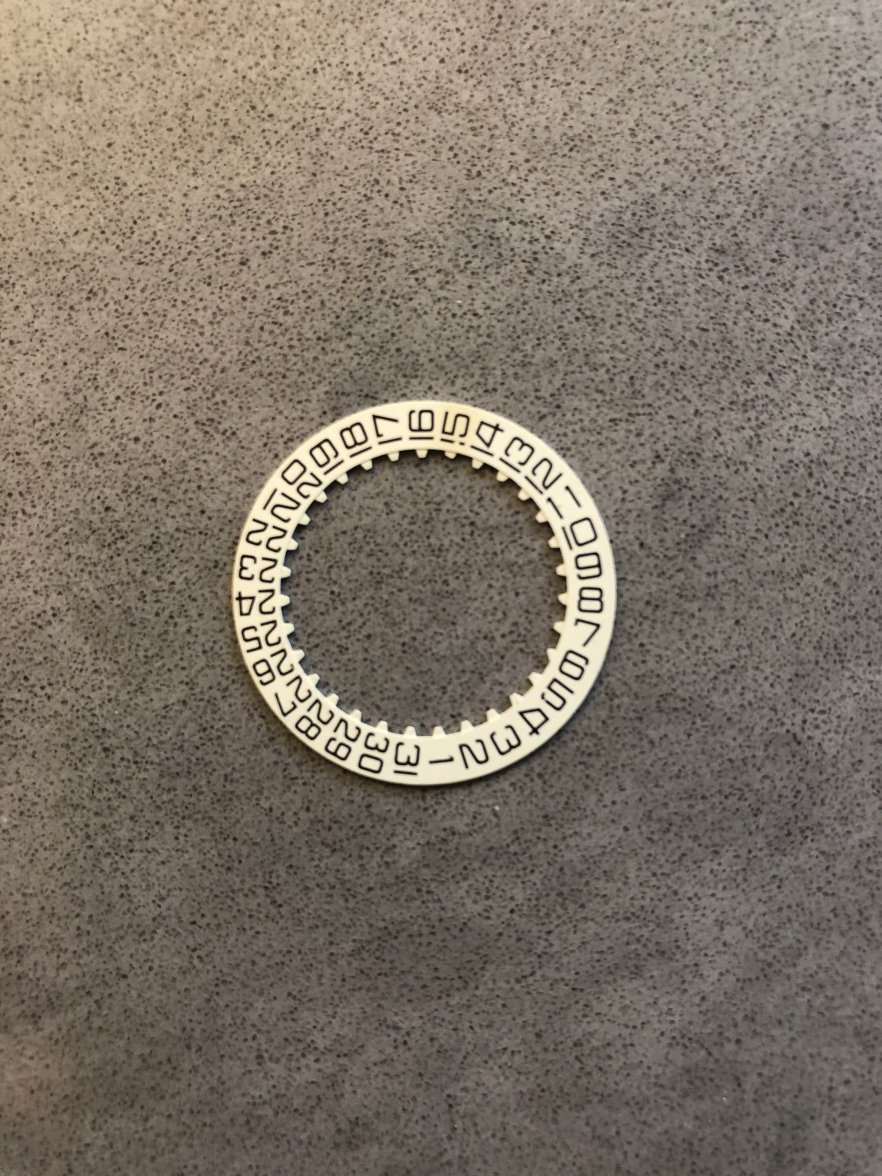 FOUND Calendar Date Indicator Disc for CAL 1250 Omega Forums