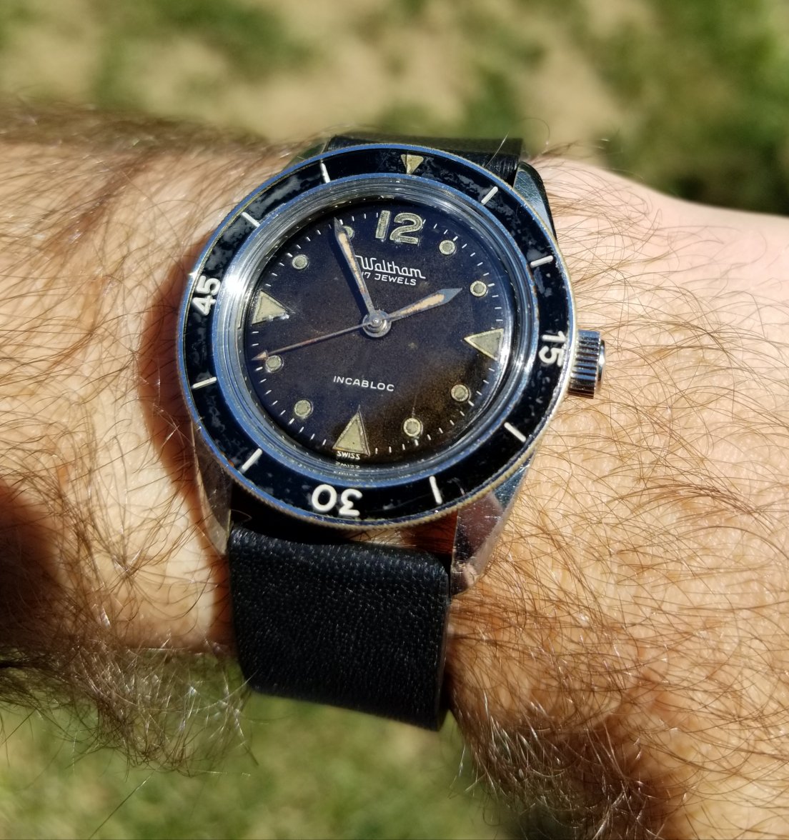 SOLD - Waltham / Blancpain Bathyscaphe MC4 First Gen Tropical FINAL ...