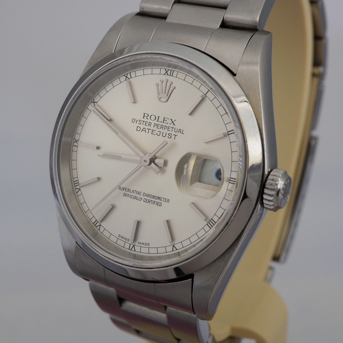 FS Rolex Datejust Ref. 16200 in beautiful condition, K