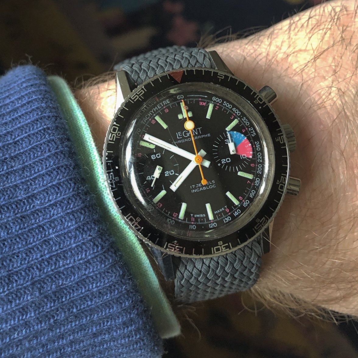 SOLD - LeGant Yachting Chronograph 38mm $850 | Omega Forums