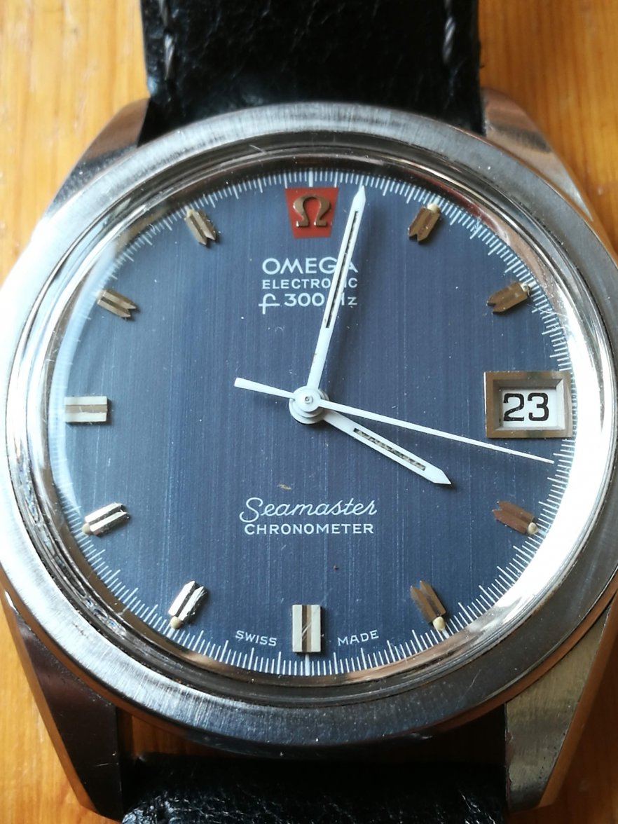 SOLD Omega Seamaster 198.001 Chronometer F300Hz Blue Dial | Omega Forums