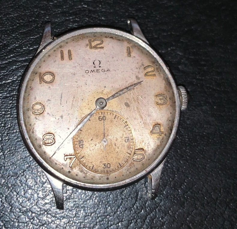 1944 Omega restoration yes its a grandad s watch Omega Watch Forums