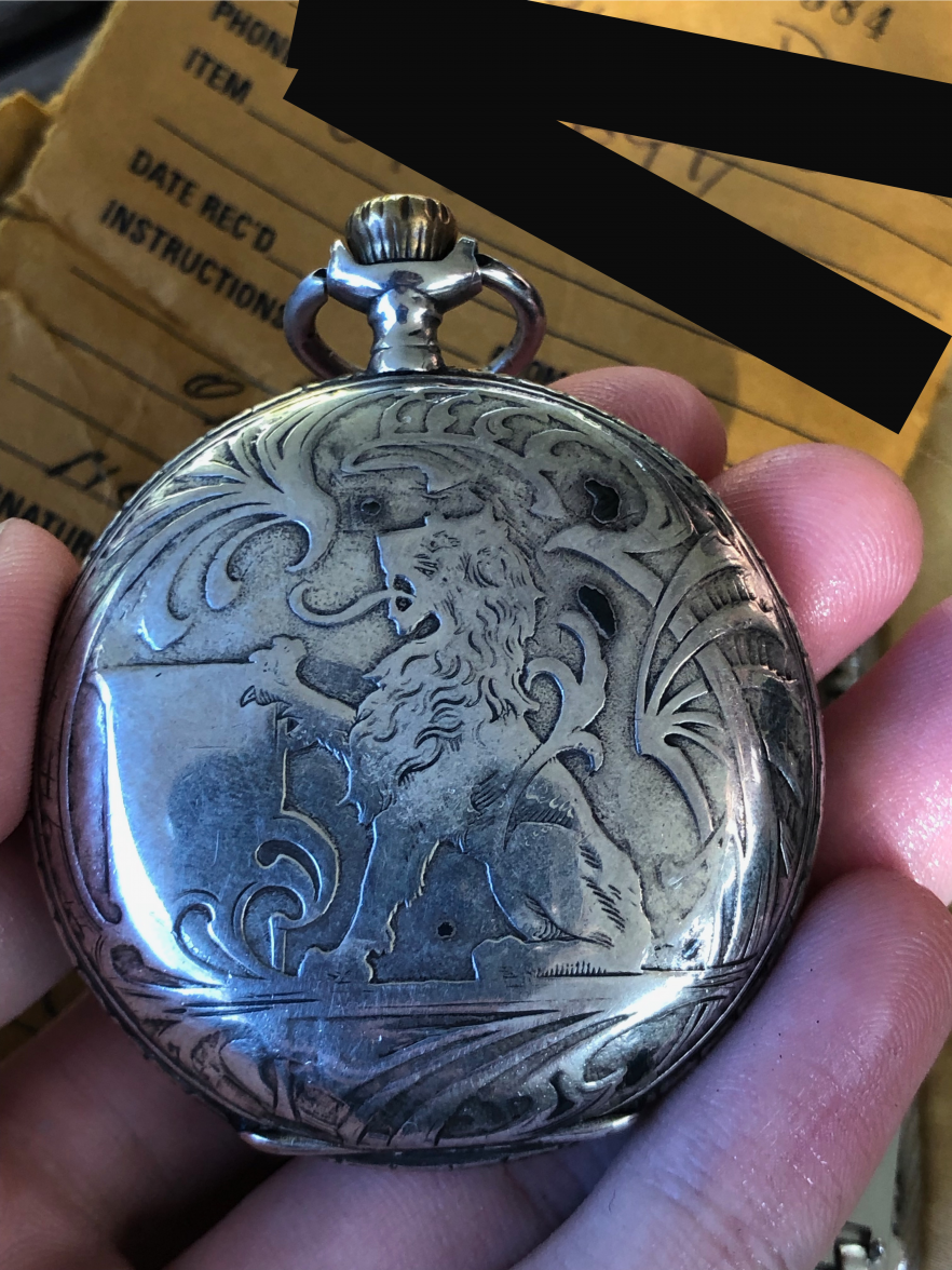 Looking for information and a valuation on this pocket watch. Omega