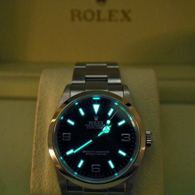 SOLD Rolex Explorer Ref. 114270 Z Serial Omega Forums