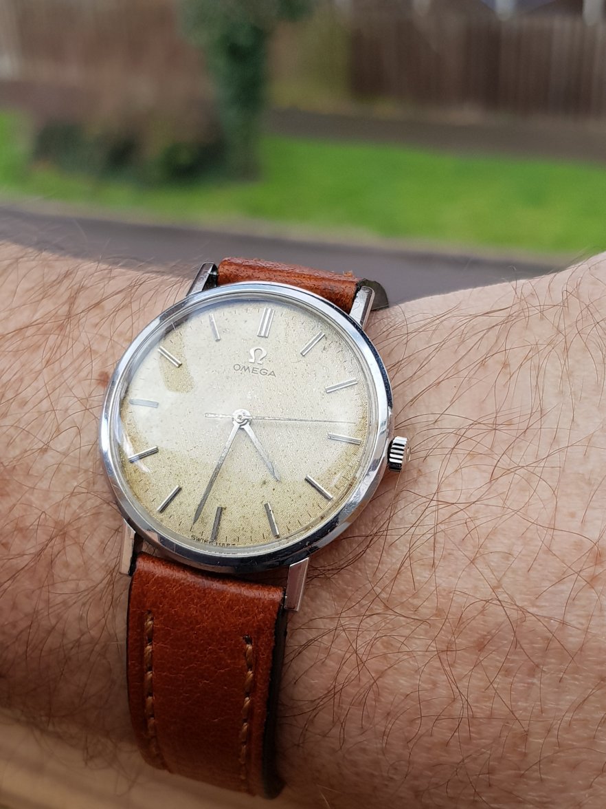 Omega dress/casual watches on leather | Omega Forums