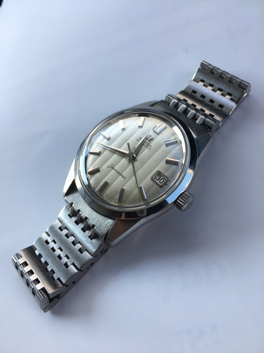 Vintage Seamaster with stripes dial.. | Omega Forums