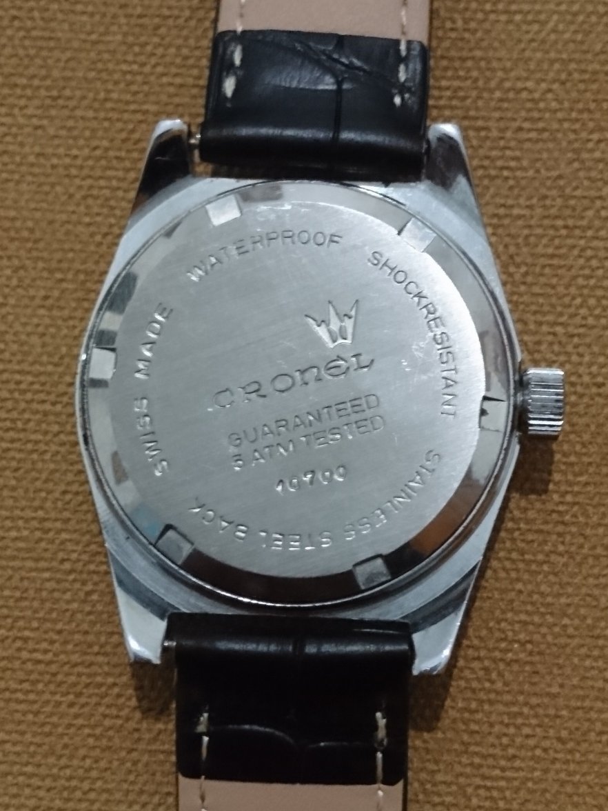 Cronel best sale watch history