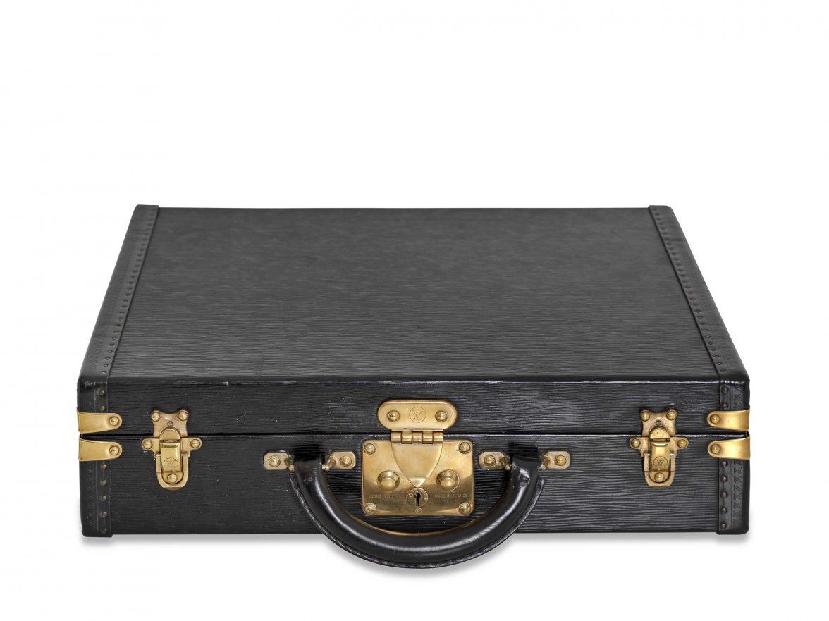 SOLD - Custom Louis Vuitton black watch briefcase | Omega Forums