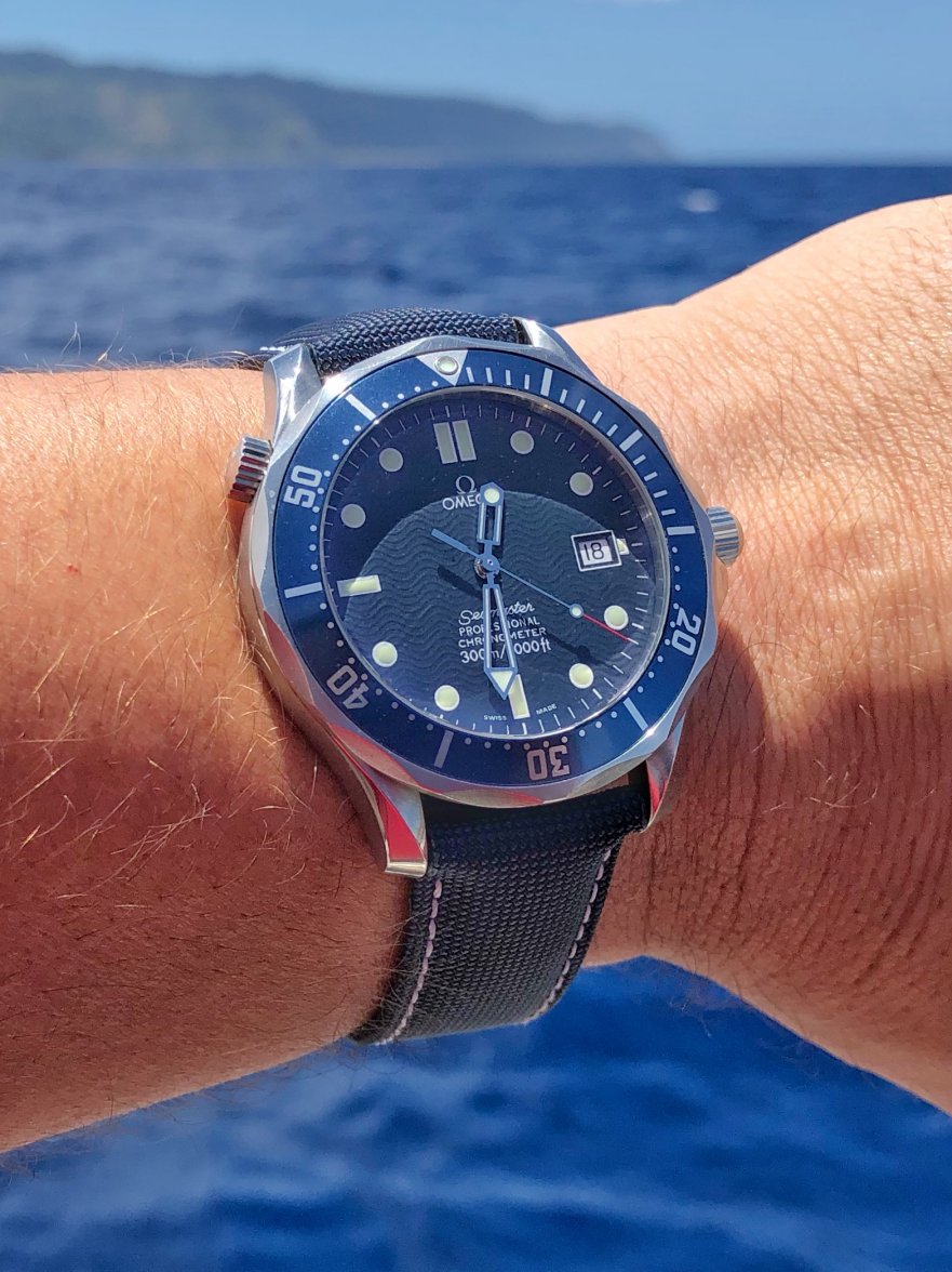 Straps for the Omega Seamaster 