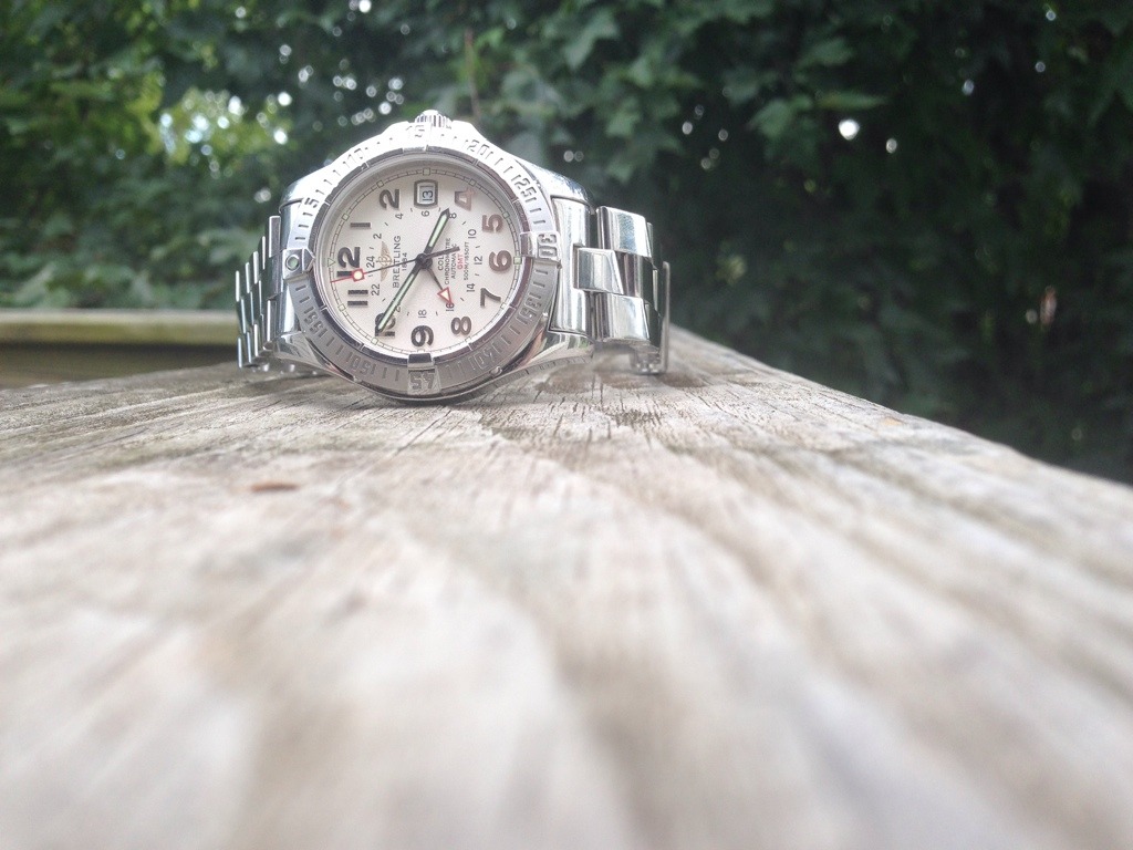 breitling colt white dial